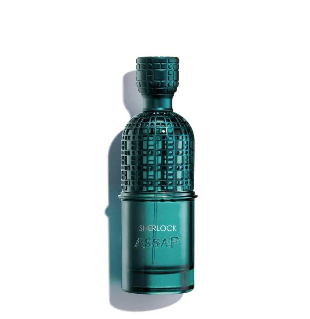 Sherlock Assaf perfume bottle