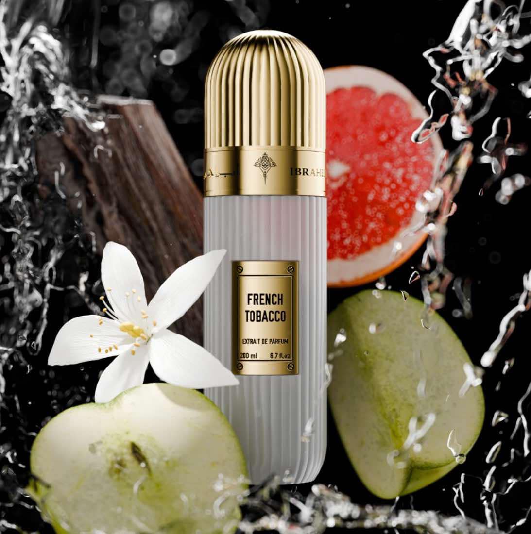 French Tobacco perfume bottle