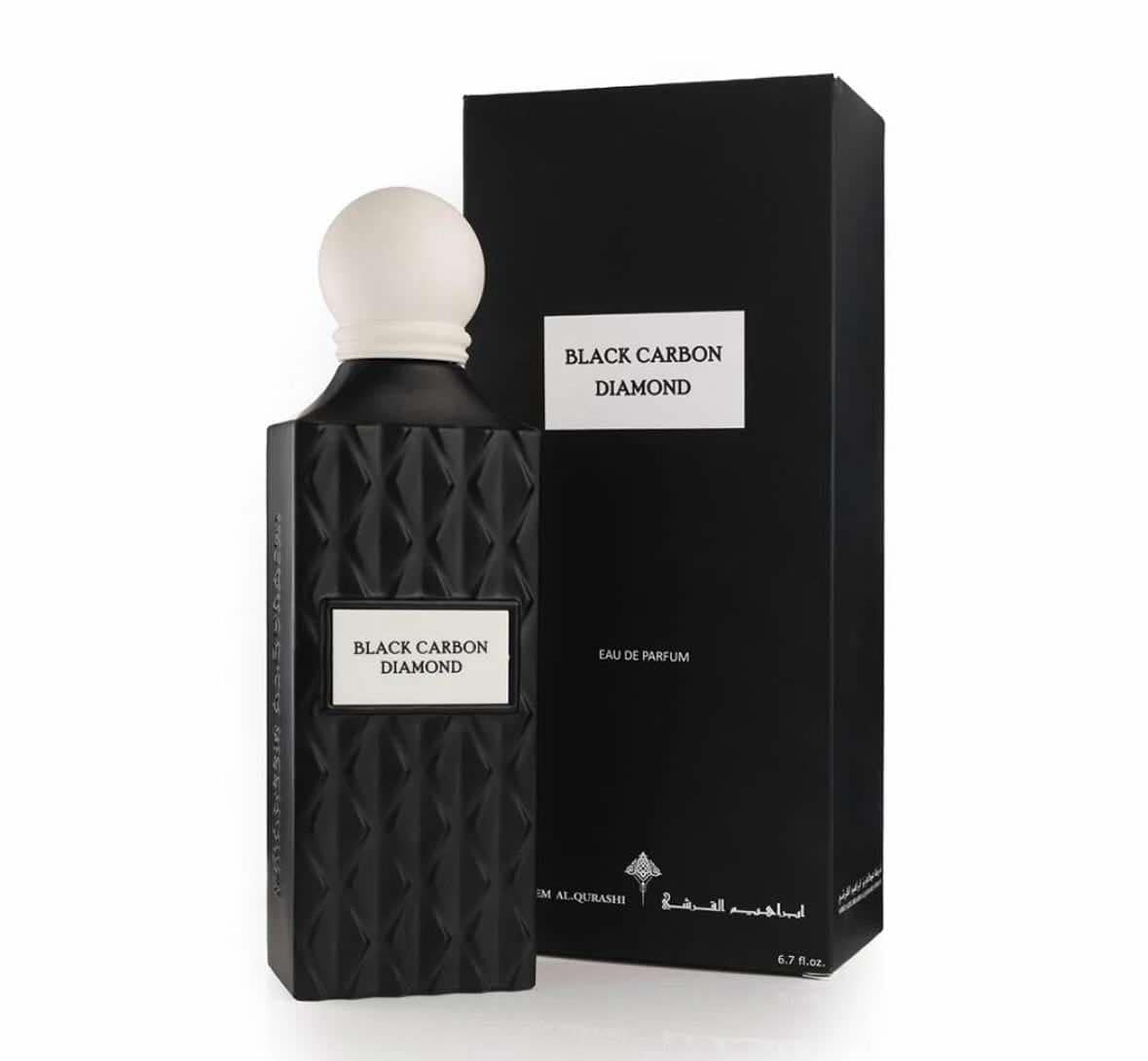 Black Carbon Diamond perfume bottle