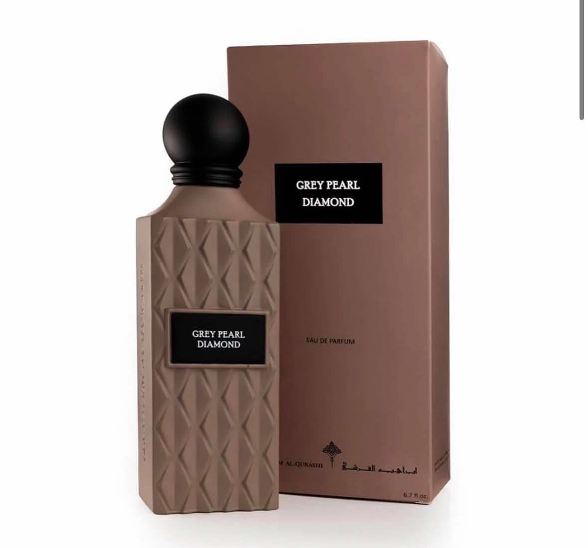 Grey Pearl Diamond perfume bottle